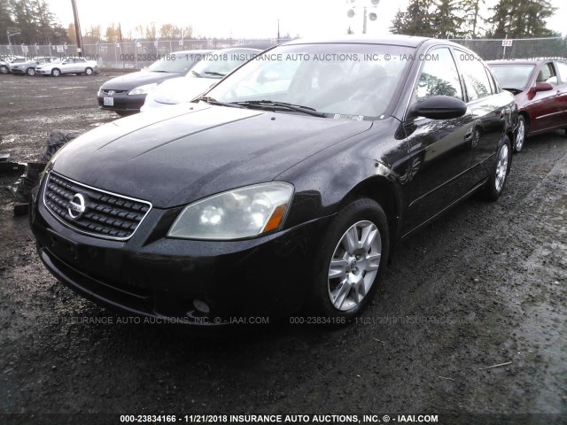 1N4AL11D85N445489 - 2005 NISSAN ALTIMA S/SL BLACK photo 2