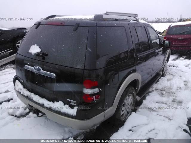 1FMEU74E27UB22690 - 2007 FORD EXPLORER EDDIE BAUER BLACK photo 4