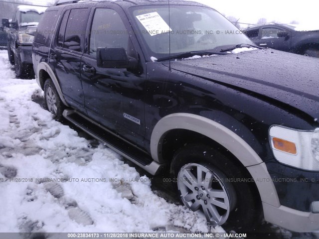 1FMEU74E27UB22690 - 2007 FORD EXPLORER EDDIE BAUER BLACK photo 6