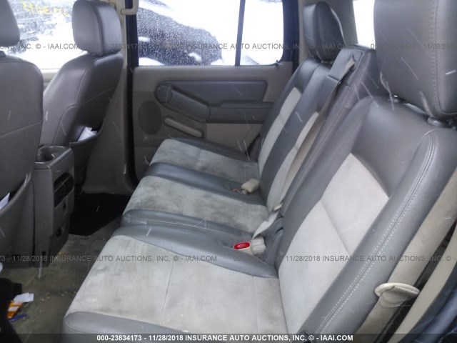 1FMEU74E27UB22690 - 2007 FORD EXPLORER EDDIE BAUER BLACK photo 8