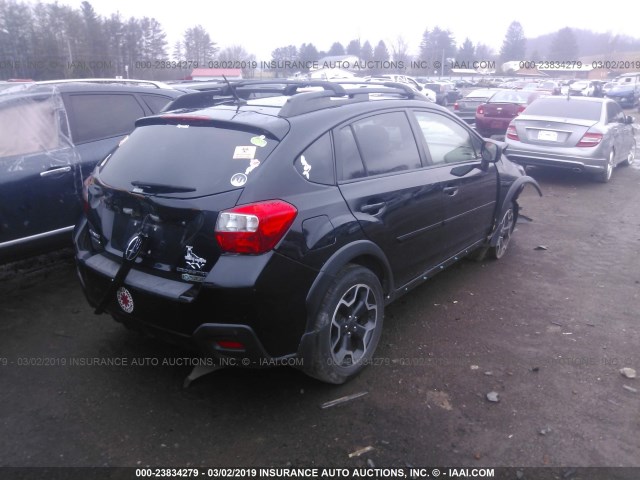 JF2GPAVC0D2806354 - 2013 SUBARU XV CROSSTREK 2.0 PREMIUM BLACK photo 4