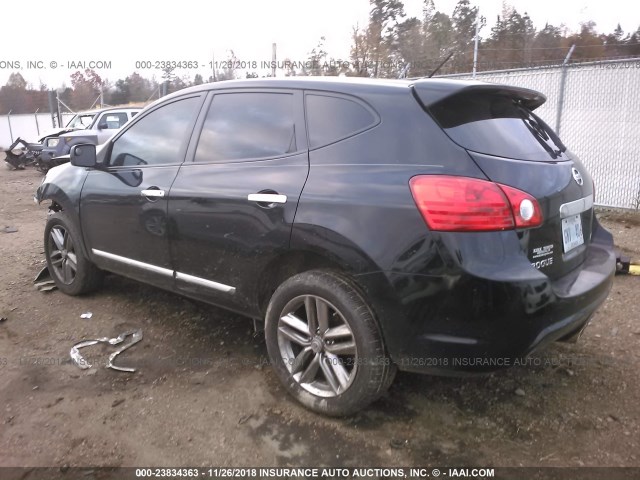 JN8AS5MT3BW167148 - 2011 NISSAN ROGUE S/SV/KROM BLACK photo 3