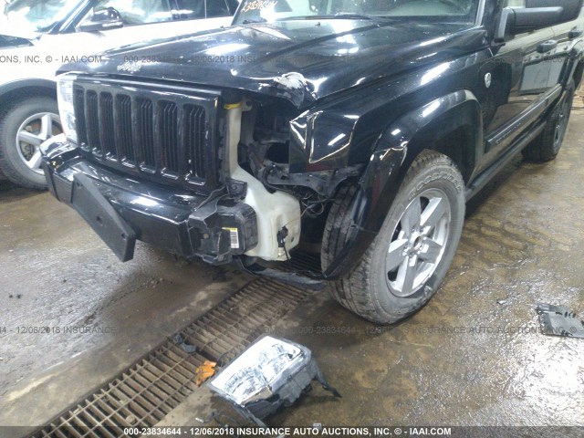 1J8HG48N86C105455 - 2006 JEEP COMMANDER Qara foto 6