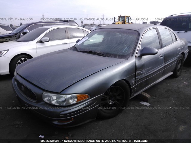 1G4HR54K64U166244 - 2004 BUICK LESABRE LIMITED BLUE photo 2