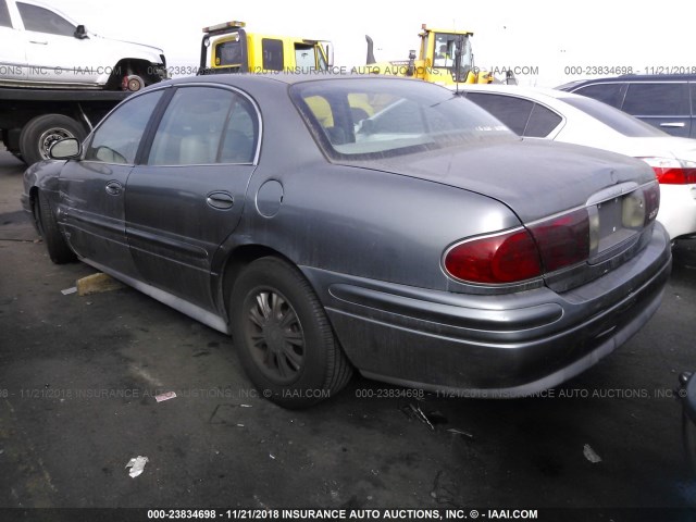 1G4HR54K64U166244 - 2004 BUICK LESABRE LIMITED BLUE photo 3