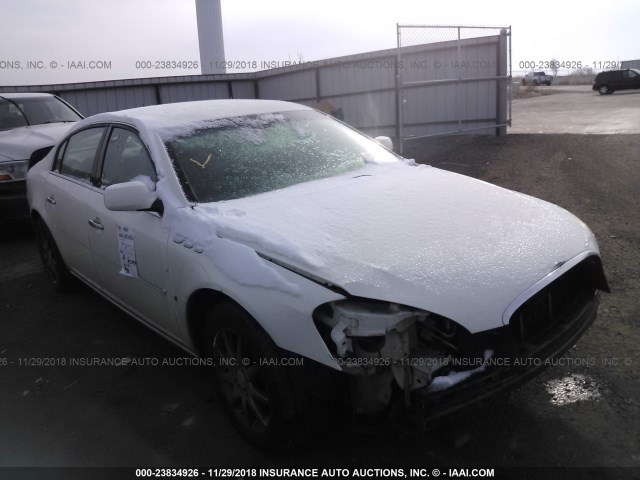 1G4HD57217U135398 - 2007 BUICK LUCERNE CXL WHITE photo 1