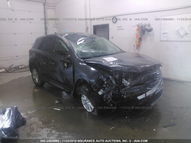 JM3KE4CY8G0743171 - 2016 MAZDA CX-5 GRAY photo 1