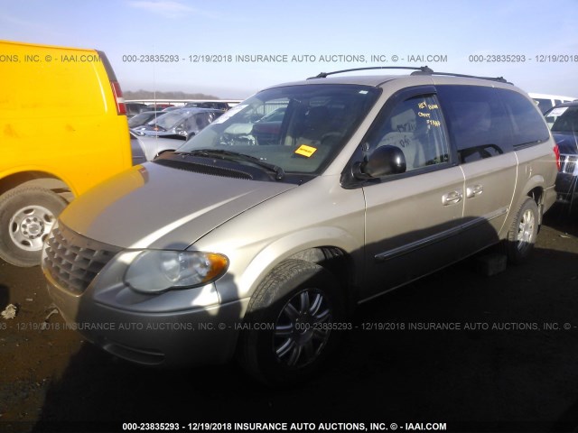 2A4GP54L96R631642 - 2006 CHRYSLER TOWN & COUNTRY TOURING BEIGE photo 2