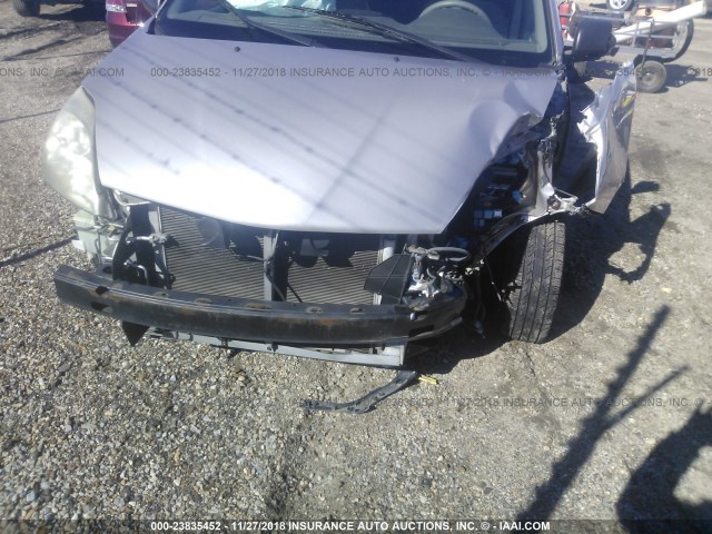 5TDZA23C55S254264 - 2005 TOYOTA SIENNA CE/LE SILVER photo 6