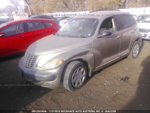 3C4FY48B52T387912 - 2002 CHRYSLER PT CRUISER CLASSIC Champagne photo 2