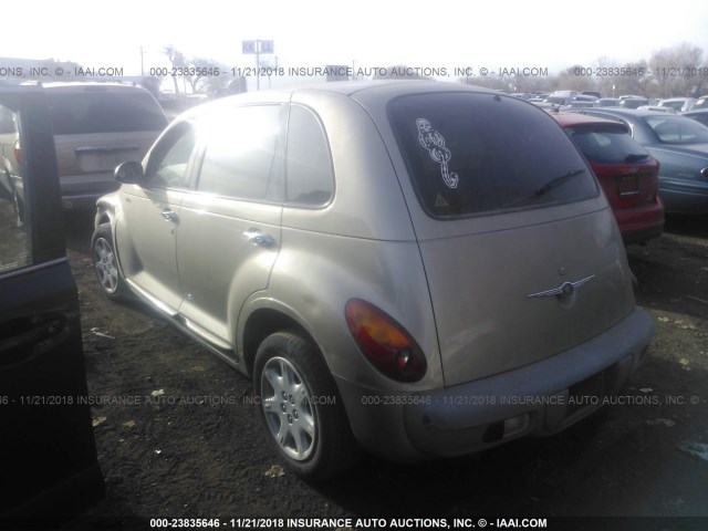 3C4FY48B52T387912 - 2002 CHRYSLER PT CRUISER CLASSIC Champagne photo 3