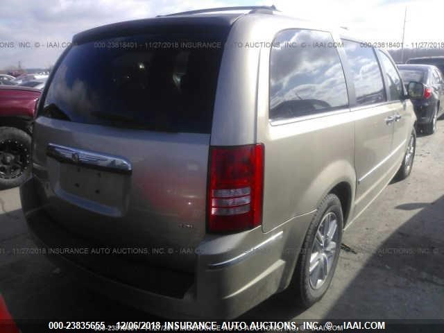 2A8HR64X88R687354 - 2008 CHRYSLER TOWN & COUNTRY LIMITED Pewter photo 4
