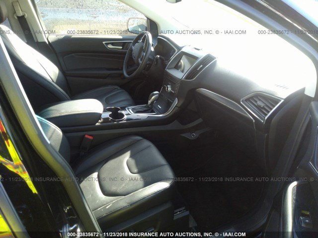 2FMPK3K92JBB06385 - 2018 FORD EDGE Siyah fotoğraf 5