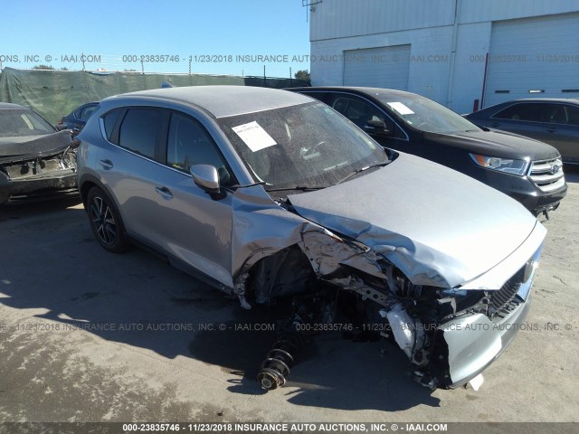 JM3KFACM0J0348224 - 2018 MAZDA CX-5 TOURING SILVER photo 6