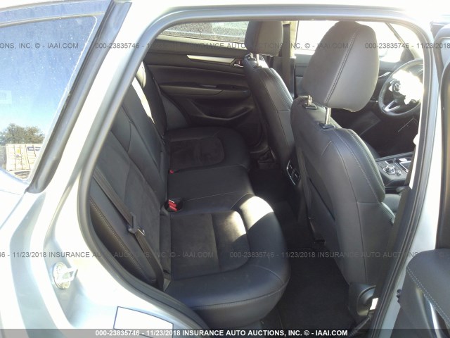 JM3KFACM0J0348224 - 2018 MAZDA CX-5 TOURING SILVER photo 8