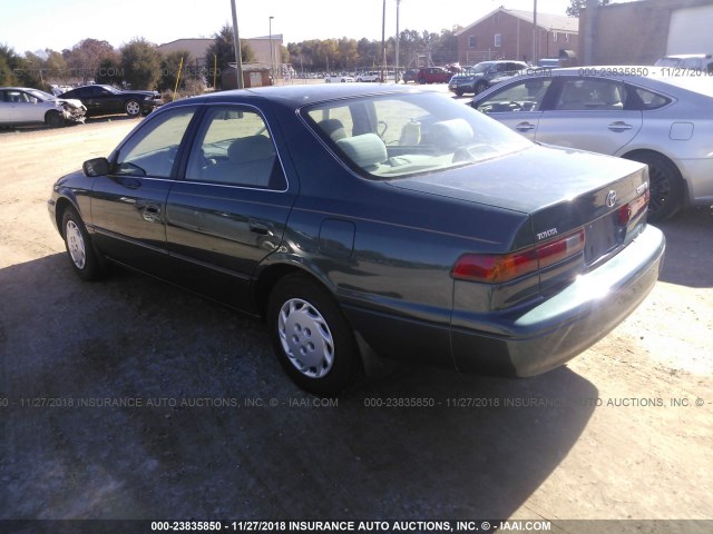 4T1BG22K4VU752309 - 1997 TOYOTA CAMRY CE/LE/XLE GREEN photo 3