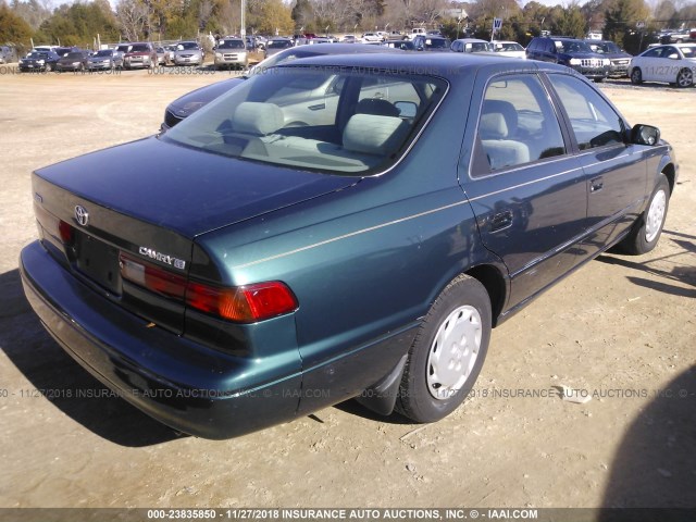 4T1BG22K4VU752309 - 1997 TOYOTA CAMRY CE/LE/XLE GREEN photo 4