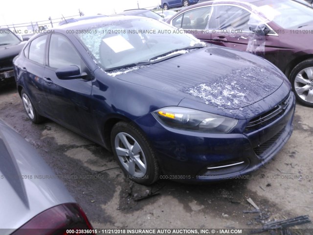 1C3CDFBB6FD174311 - 2015 DODGE DART SXT BLUE photo 1