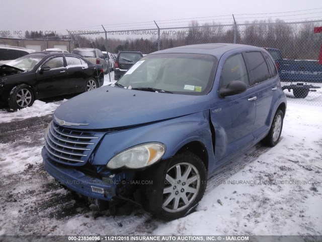 3A8FY68B66T356498 - 2006 CHRYSLER PT CRUISER LIMITED BLUE photo 2