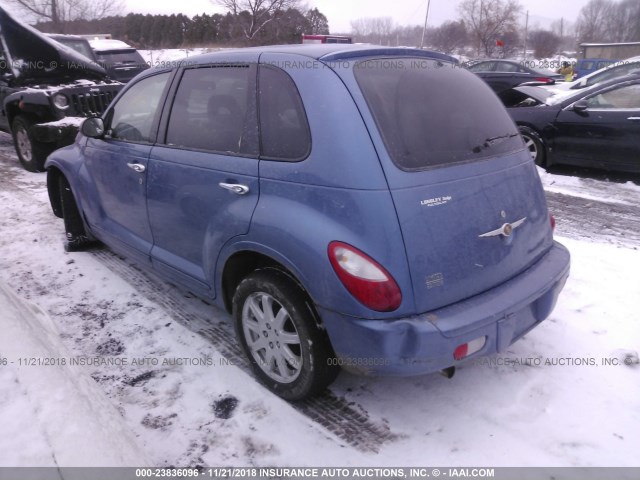 3A8FY68B66T356498 - 2006 CHRYSLER PT CRUISER LIMITED BLUE photo 3