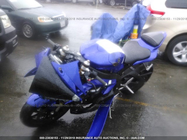 JYARJ12Y56A001978 - 2006 YAMAHA YZFR6 C BLUE photo 2