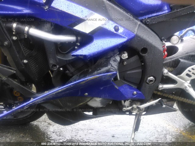 JYARJ12Y56A001978 - 2006 YAMAHA YZFR6 C BLUE photo 9