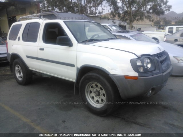 5N1ED28T52C591038 - 2002 NISSAN XTERRA XE/SE WHITE photo 1