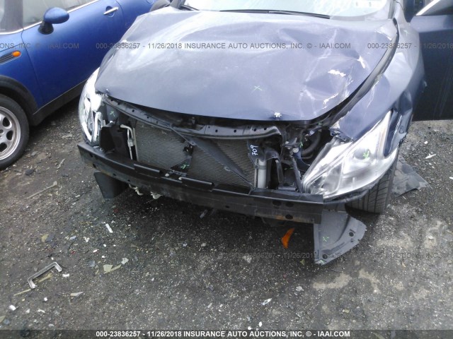 1N4AA5AP5EC459949 - 2014 NISSAN MAXIMA S/SV BLUE photo 6