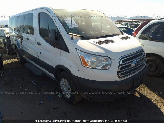 1FBZX2ZM1GKB25435 - 2016 FORD TRANSIT T-350 WHITE photo 1