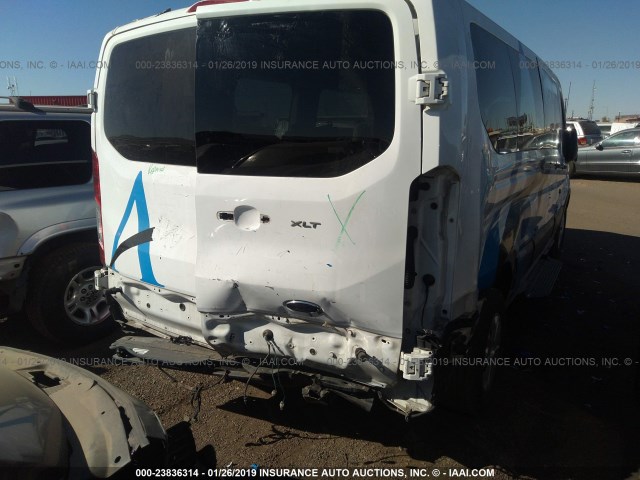 1FBZX2ZM1GKB25435 - 2016 FORD TRANSIT T-350 WHITE photo 6