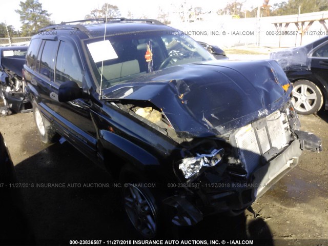 1J4GX48SX4C413159 - 2004 JEEP GRAND CHEROKEE LAREDO/COLUMBIA/FREEDOM 黑色 照片 1