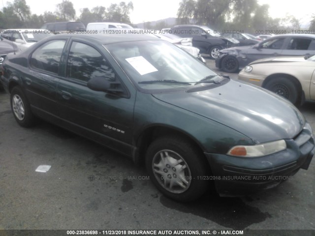 1B3EJ46X6XN618016 - 1999 DODGE STRATUS GREEN photo 1