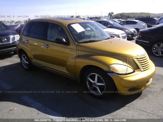 3C8FY68BX2T349179 - 2002 CHRYSLER PT CRUISER LIMITED/DREAM CRUISER GOLD photo 1