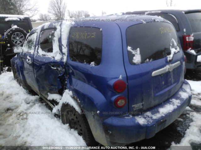 3GNDA13D86S643448 - 2006 CHEVROLET HHR LS BLUE photo 3