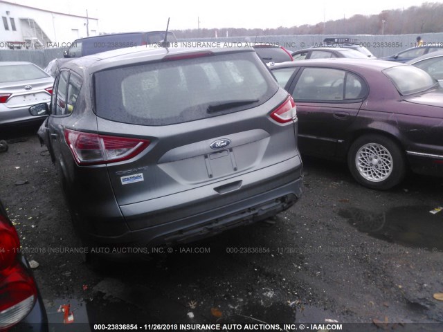 1FMCU0F72EUD70626 - 2014 FORD ESCAPE S GRAY photo 3