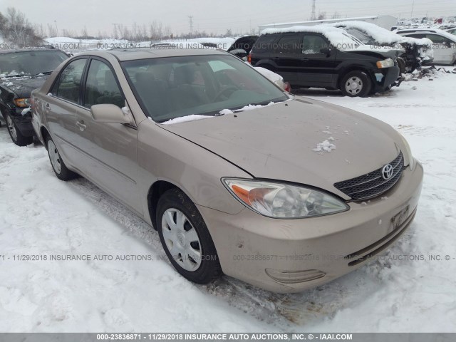 4T1BE32K84U939966 - 2004 TOYOTA CAMRY LE/XLE/SE GOLD photo 1