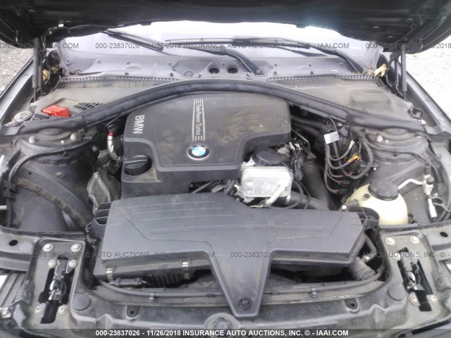 WBA3C1C57CF432343 - 2012 BMW 328 I SULEV BLACK photo 10