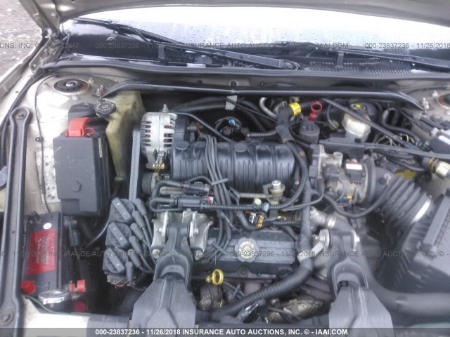 2G4WB52K2Y1275008 - 2000 BUICK REGAL LS TAN photo 10