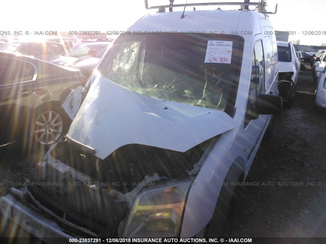NM0LS7AN9AT033957 - 2010 FORD TRANSIT CONNECT XL WHITE photo 2