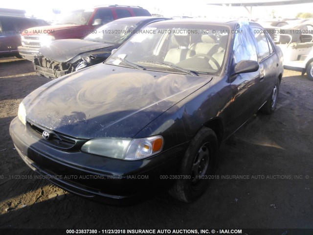 1NXBR12E5XZ204966 - 1999 TOYOTA COROLLA VE/CE/LE BLACK photo 2