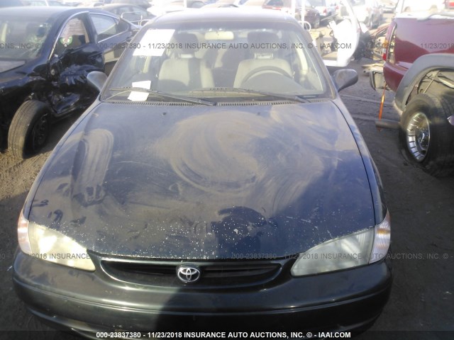 1NXBR12E5XZ204966 - 1999 TOYOTA COROLLA VE/CE/LE BLACK photo 6