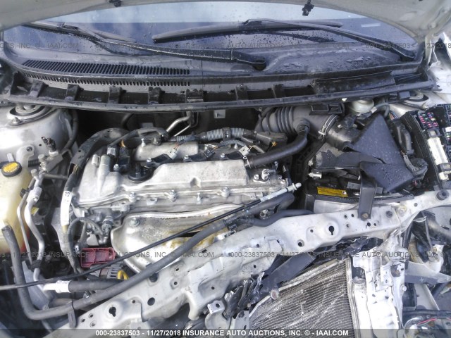 JTKJF5C7XC3035312 - 2012 TOYOTA SCION TC Gümüş foto 10