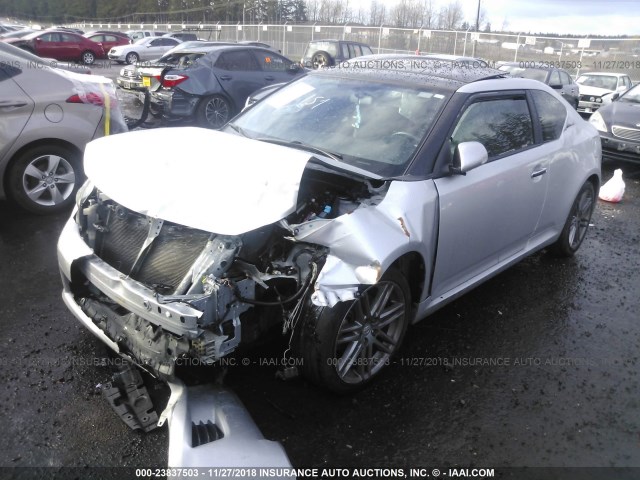 JTKJF5C7XC3035312 - 2012 TOYOTA SCION TC Gümüş foto 2