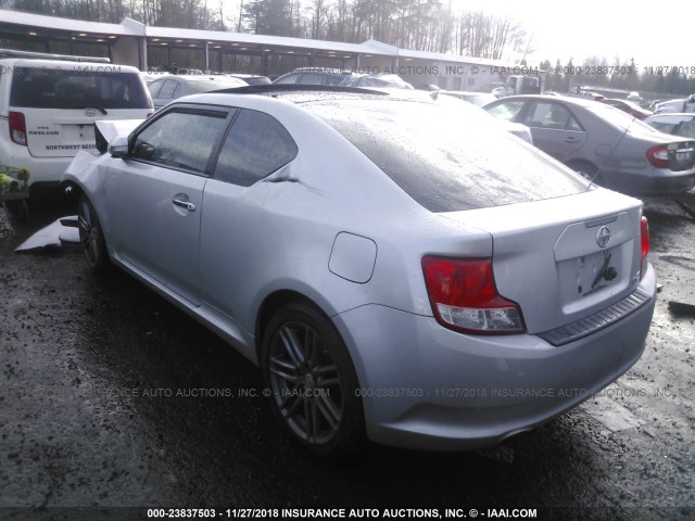 JTKJF5C7XC3035312 - 2012 TOYOTA SCION TC Gümüş foto 3