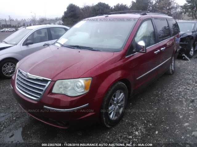 2A8HR64X48R648468 - 2008 CHRYSLER TOWN & COUNTRY LIMITED RED photo 6