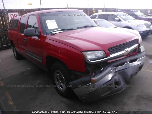 2GCEC19X731298851 - 2003 CHEVROLET SILVERADO C1500 RED photo 1