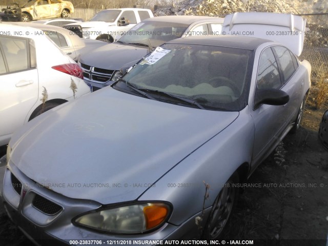 1G2NF52F73C168034 - 2003 PONTIAC GRAND AM SE1 SILVER photo 2