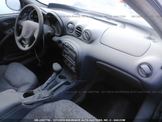 1G2NF52F73C168034 - 2003 PONTIAC GRAND AM SE1 SILVER photo 5