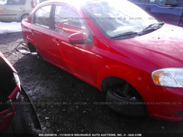 KL1TD56E79B396602 - 2009 CHEVROLET AVEO LS/LT 红色 照片 6