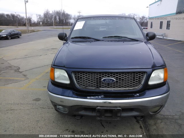 2FTRX18W64CA14338 - 2004 FORD F-150 HERITAGE CLASSIC BLUE photo 6